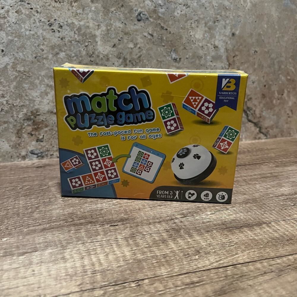 Match Puzzle Game Matching for Kids and Family Night Age 3+ Christmas Gift Baby - Picture 7 of 7